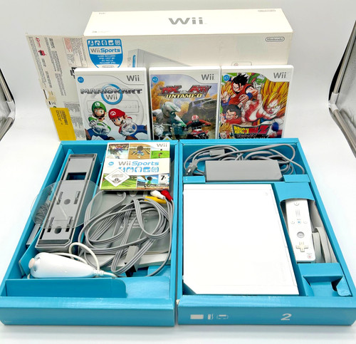 Nintendo wii konsole - mit, mario