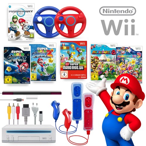 Nintendo wii konsole - konsole, remote
