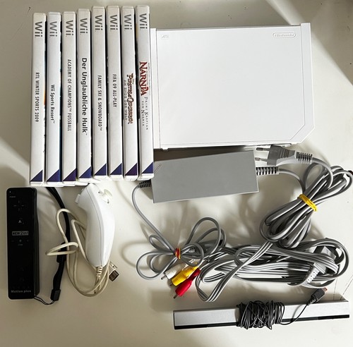 Nintendo wii konsole weiß - nintendo, konsole,