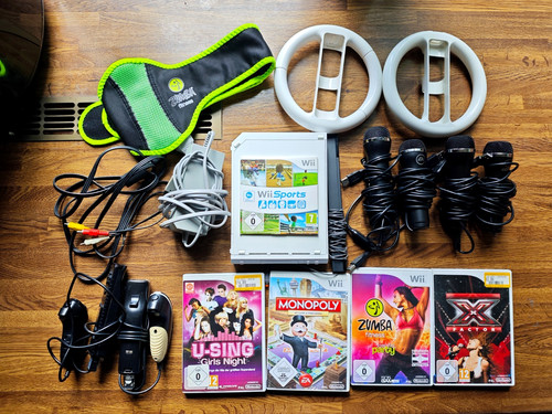 Nintendo wii konsole - wii, konvolut