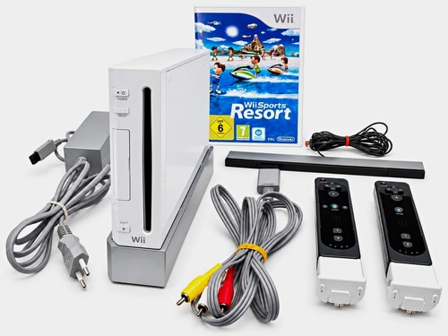 Nintendo wii konsole weiß - nintendo, konsole,