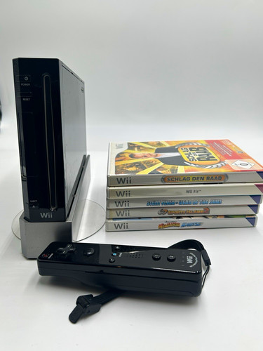 Nintendo wii konsole schwarz - konsole,