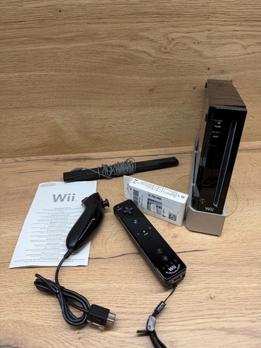 Nintendo wii schwarz - nintendo,