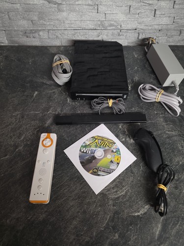 Nintendo wii set schwarz - set, mit