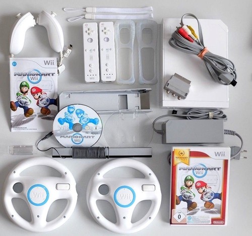 Nintendo wii konsole mario - wii,