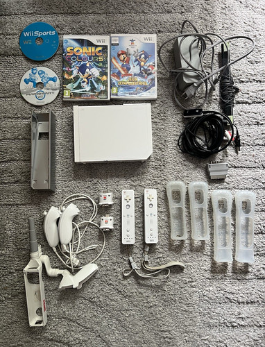 Nintendo wii konsole - konsole, weiß