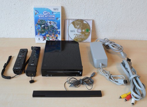 Nintendo wii konsole schwarz - nintendo,