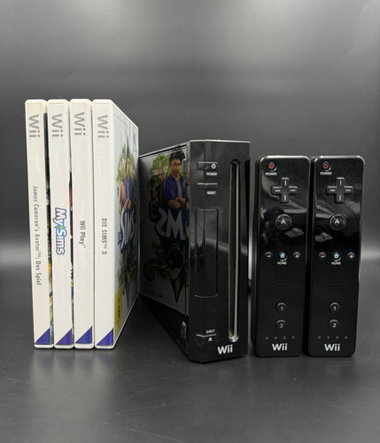 Nintendo wii konsole schwarz - nintendo,