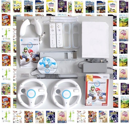 Nintendo wii konsole mario - konsole,