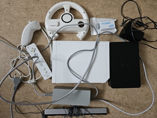 Konsole wii mit sata hdd - konsole,