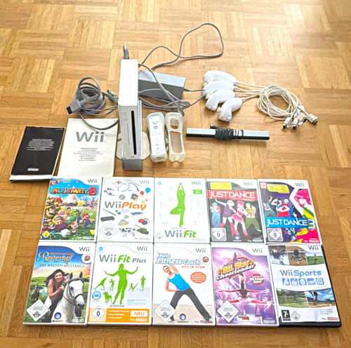 Nintendo wii konsole - konsole, weiß