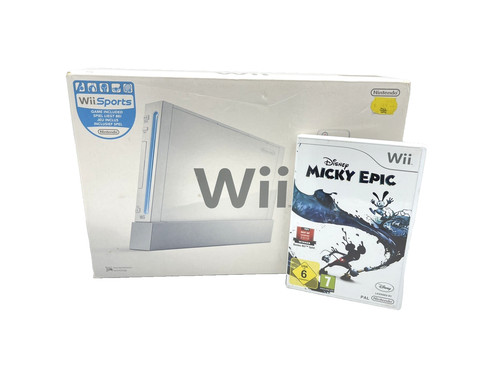 Nintendo wii konsole weiß - konsole, in