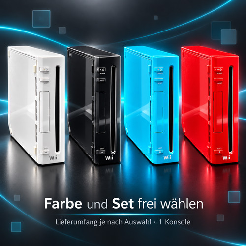 Nintendo wii konsole farbwahl - nintendo,