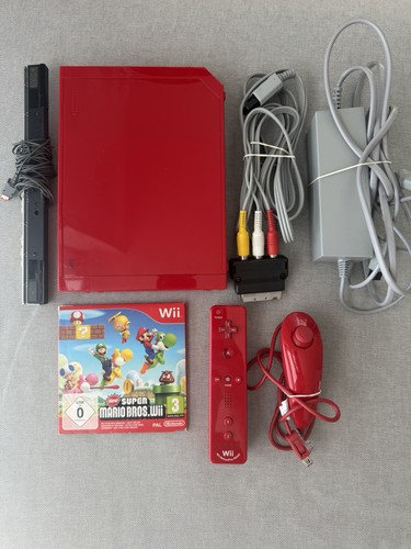 Nintendo wii konsole rot - nintendo,