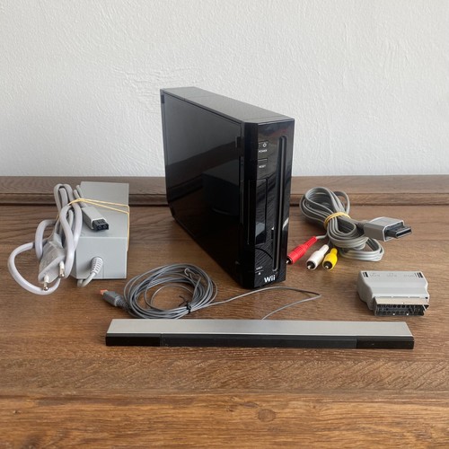 Nintendo wii konsole schwarz - konsole,