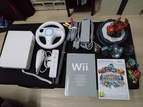 Nintendo wii konsole - konsole,, weiß